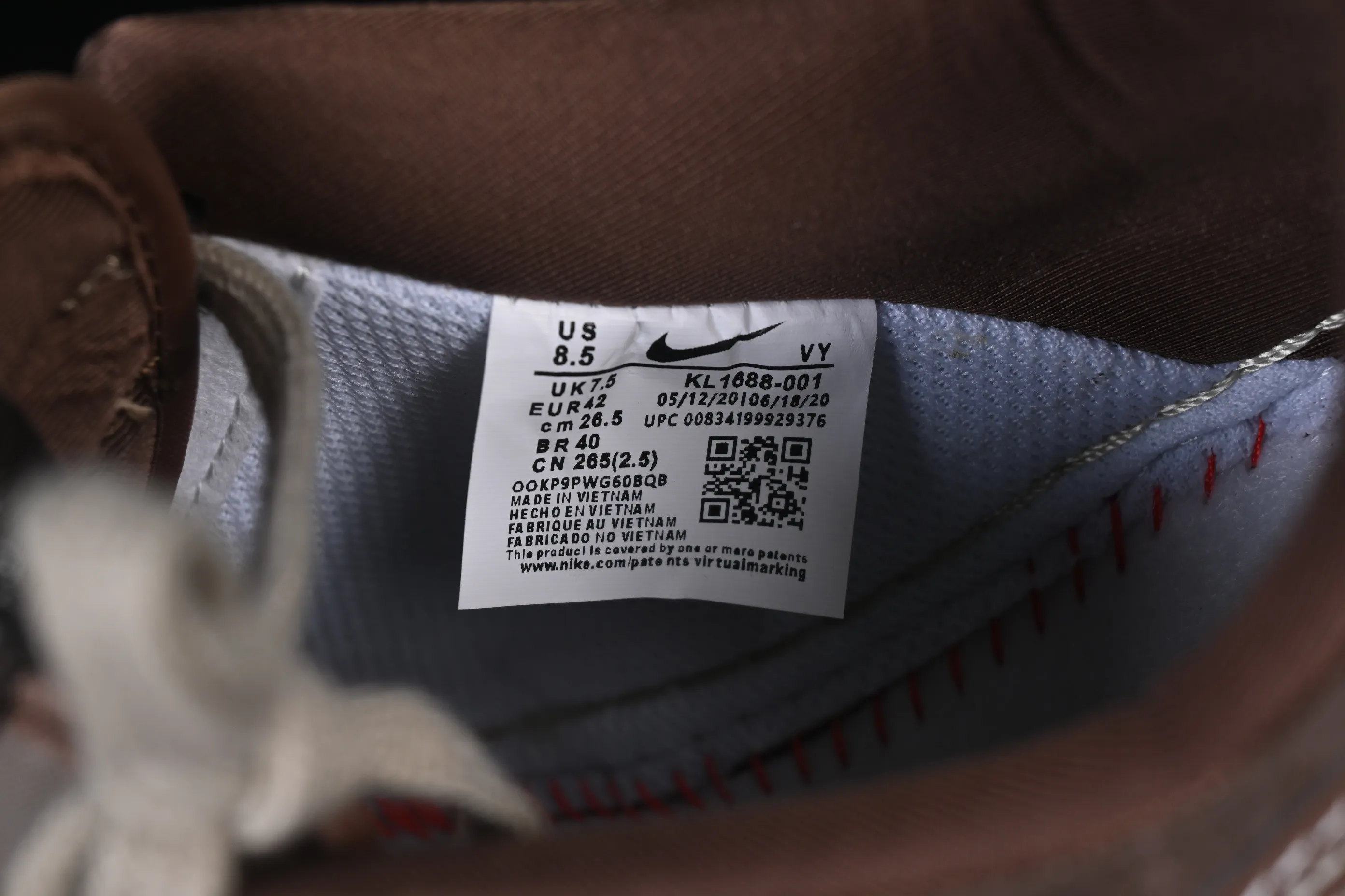 All categories Nk Air Force 1 Air Force series Nk Air Force 1 Low Air Force low-top Nike Air Force 1'07 Low Brown and light khaki Air Force 1 low-top casual sneakers KL1688-001